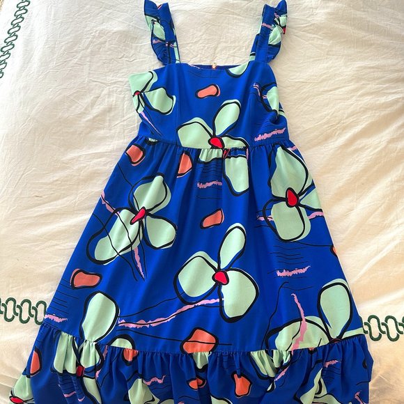 CROSBY by Mollie Burch Dresses & Skirts - Crosby by Mollie Burch, Medium, Blue with Floral Print
